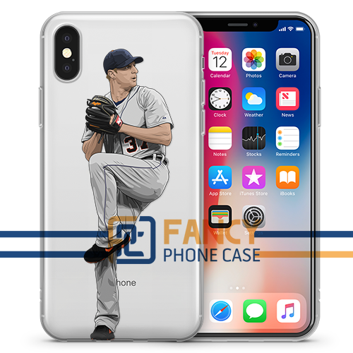 Blue Eye Baseball iPhone Case