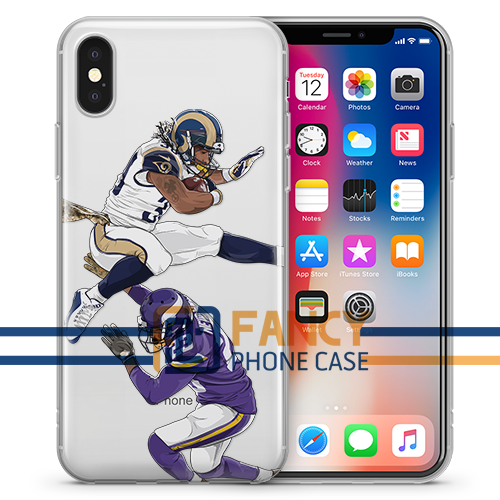 Carl's Jr Football iPhone Case