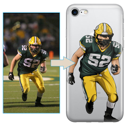 Custom Football iPhone Case
