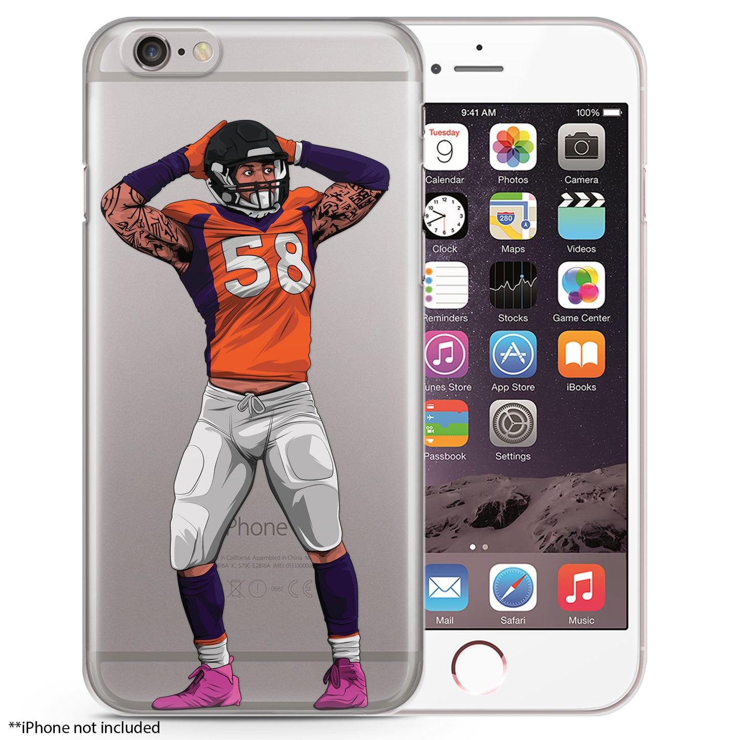 Von-ster Football iPhone Case