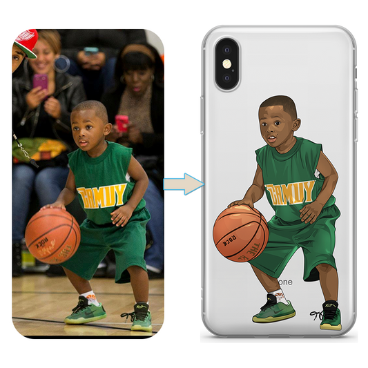 Custom Basketball iPhone Case