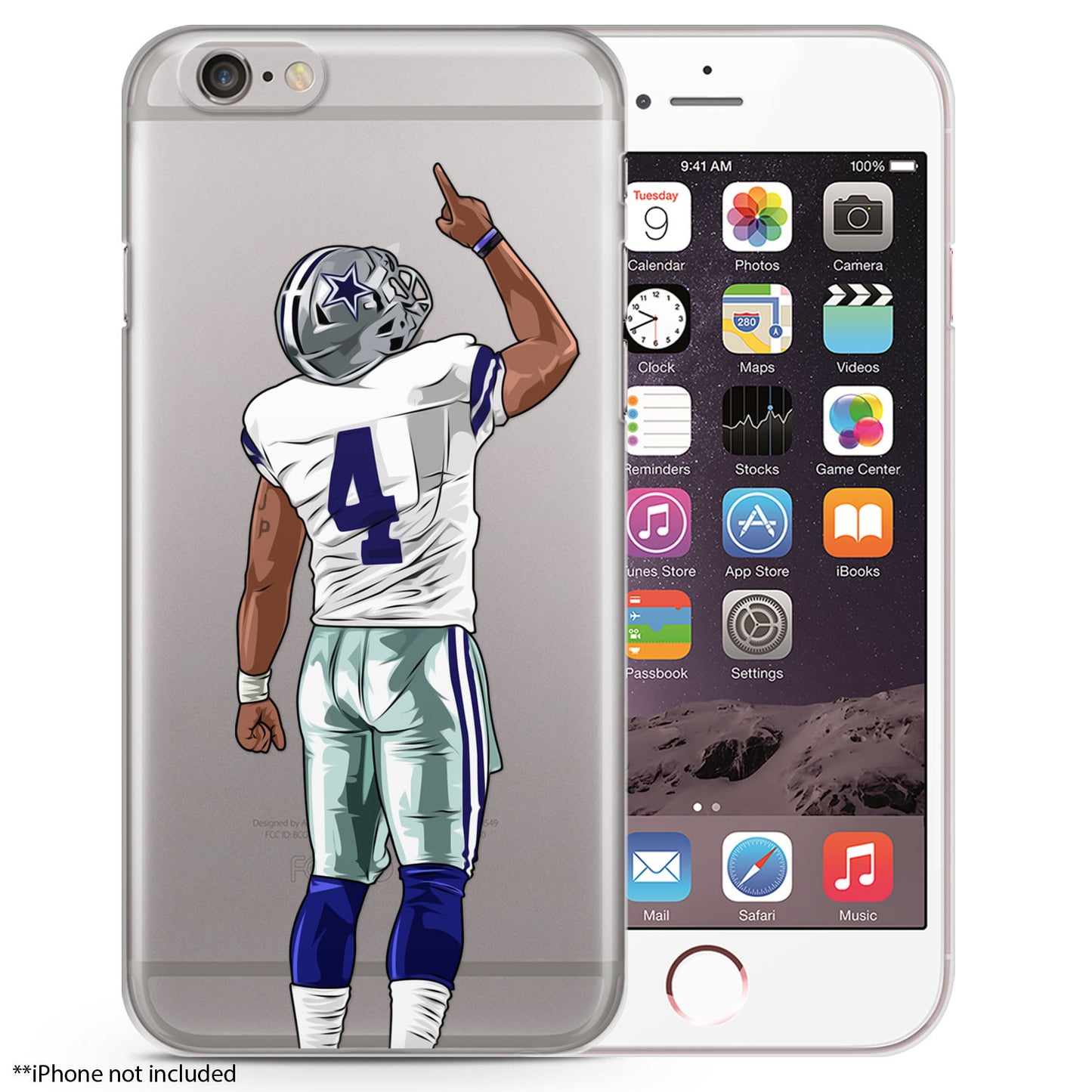 Dak Football iPhone Case