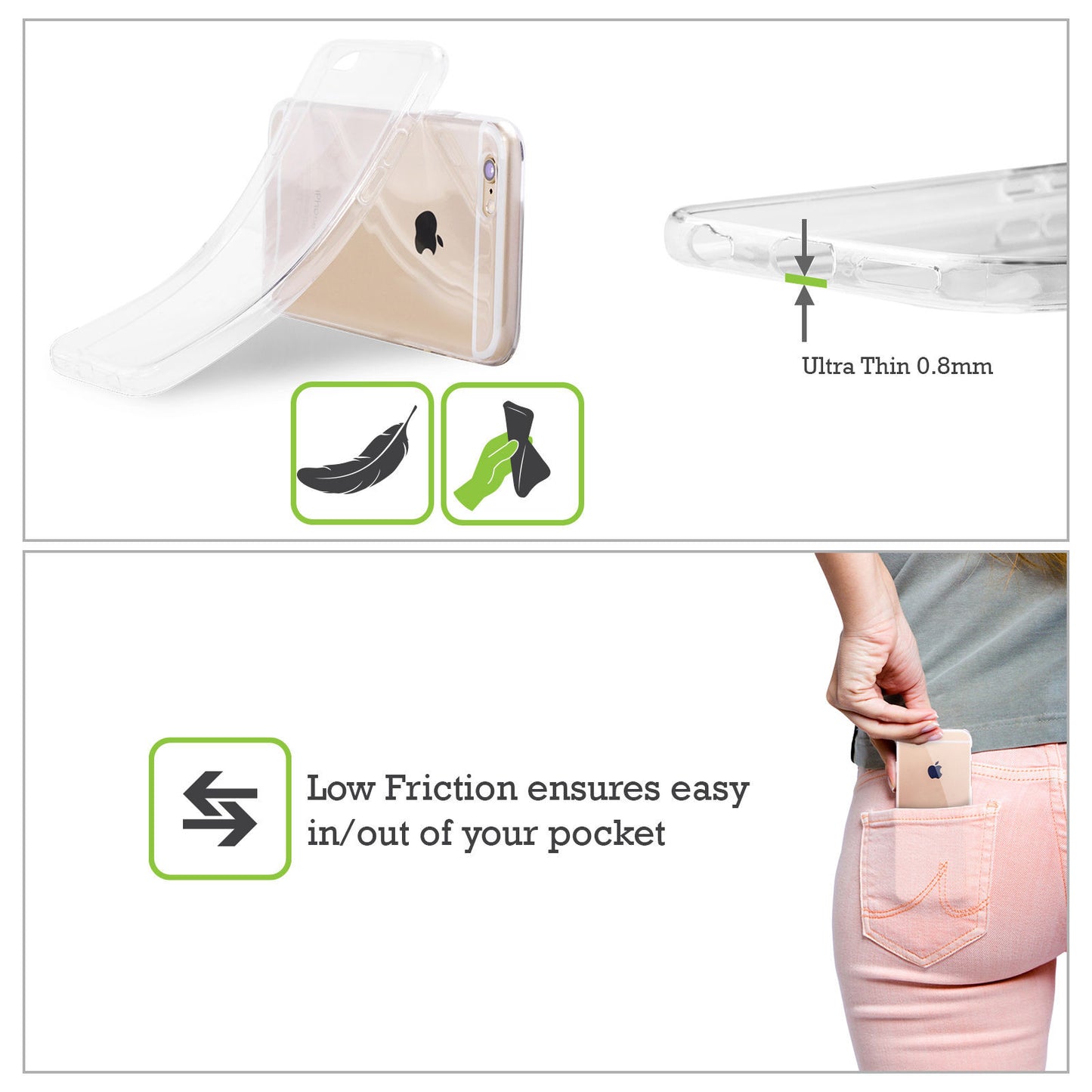 Punch iPhone Clear Case