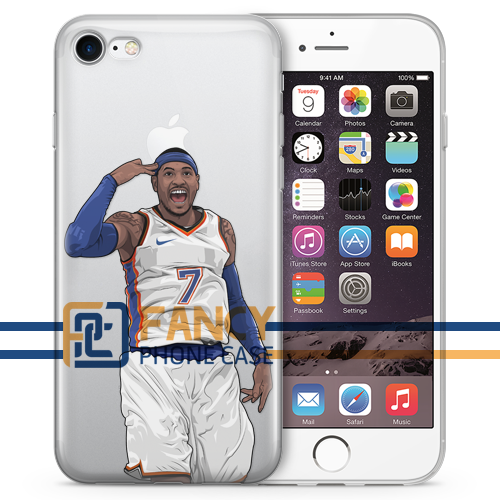 Melo Man Basketball iPhone Case