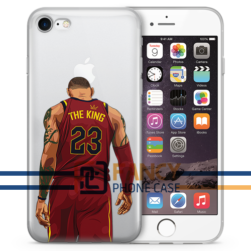 King Red Basketball iPhone Case