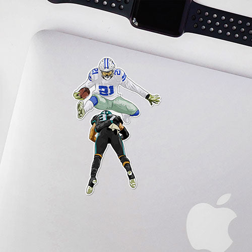 Zeke Hurdle Sticker