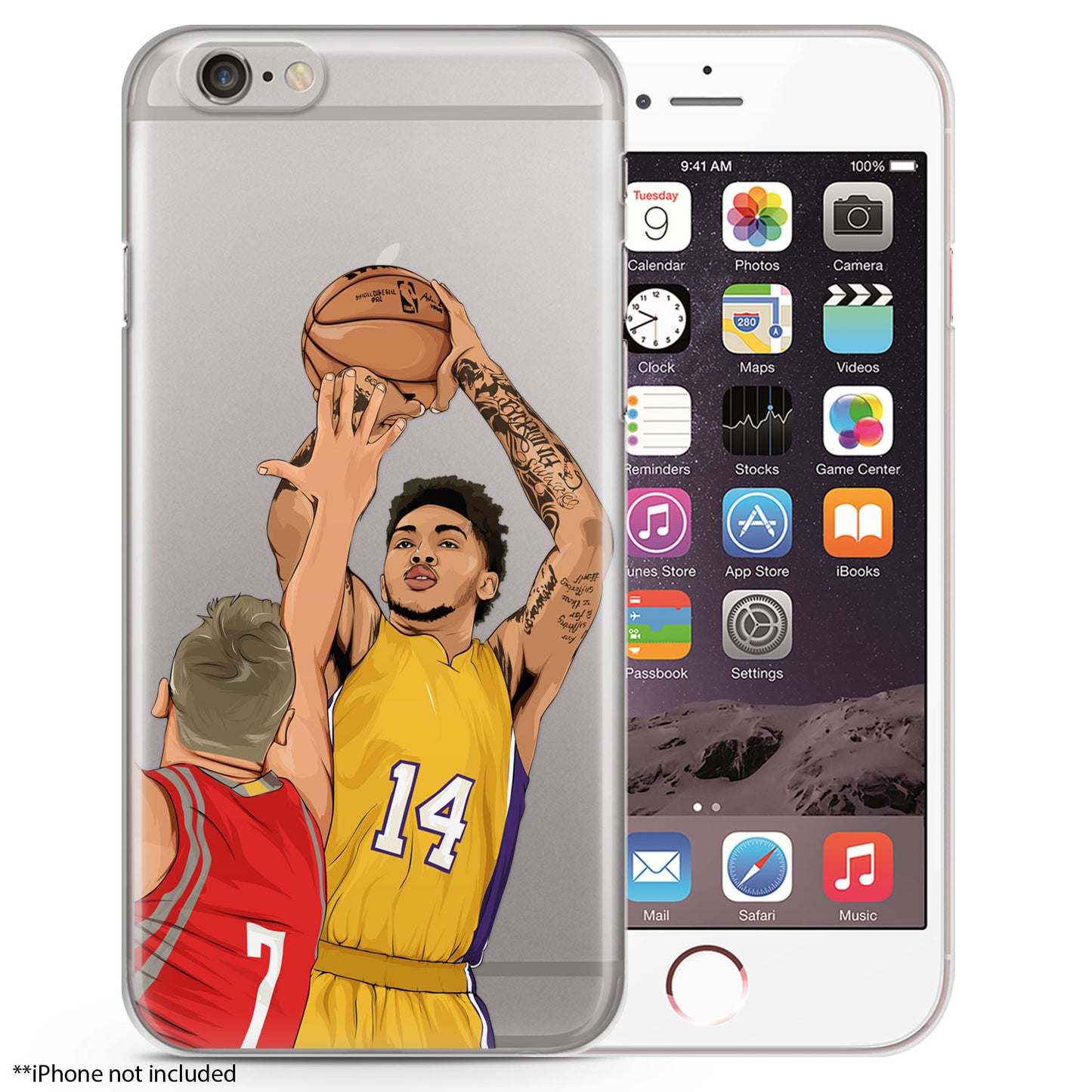 BI Basketball iPhone Case