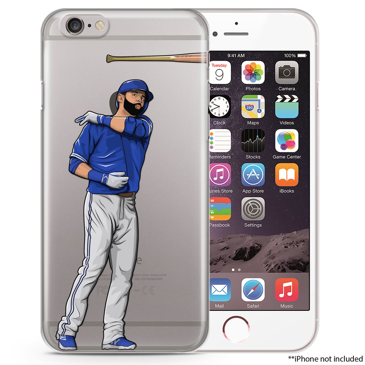 Bat Off Baseball iPhone Case