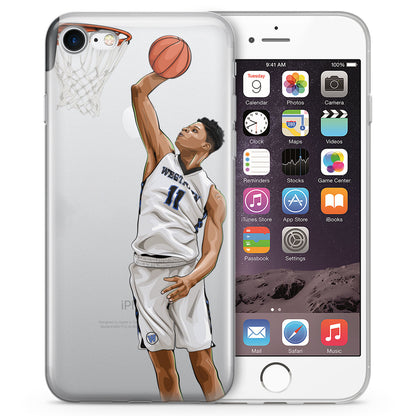 Black Bamba Basketball iPhone Case