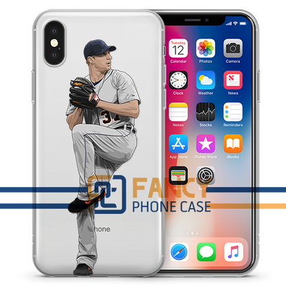 Blue Eye Baseball iPhone Case