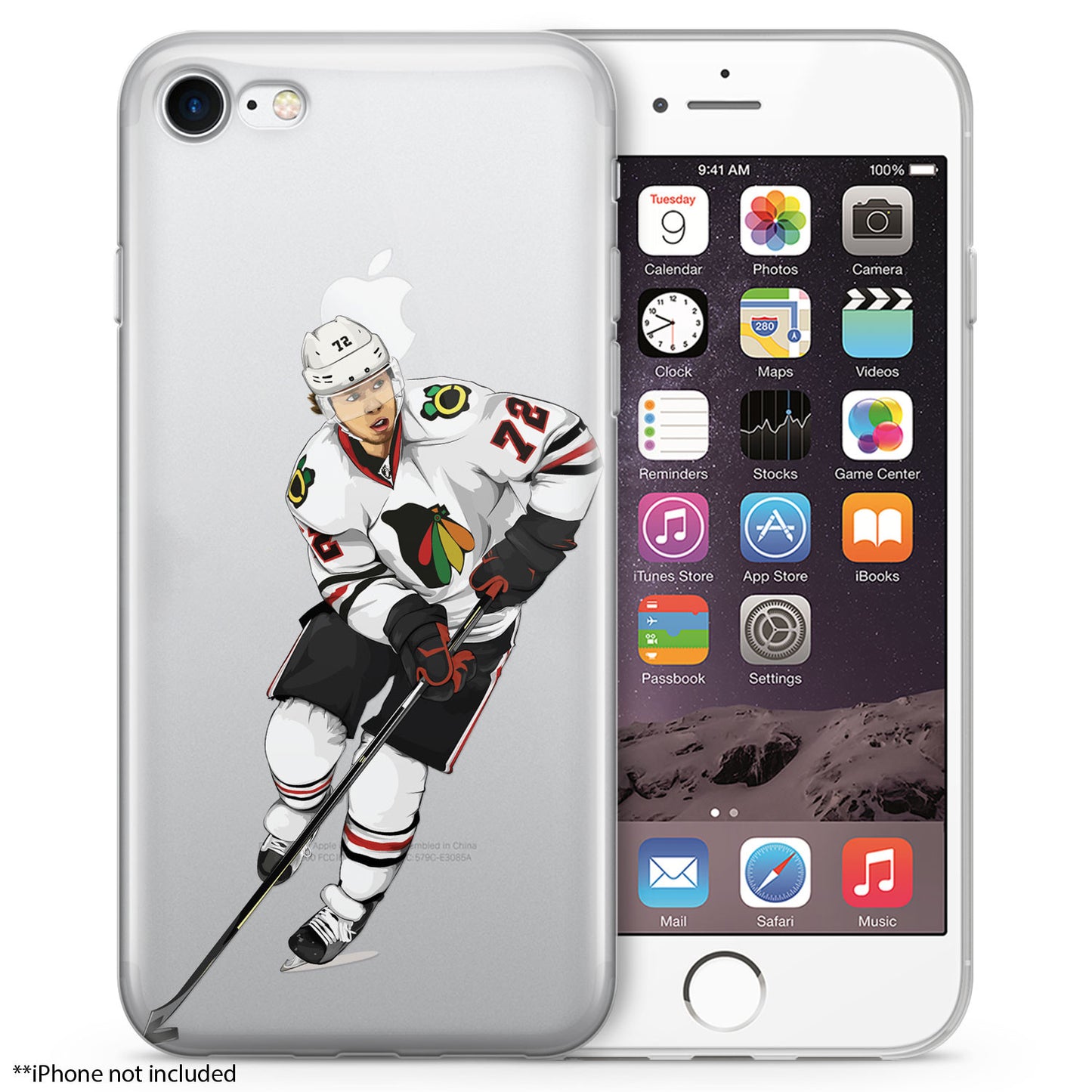 Bread Man Hockey iPhone Case