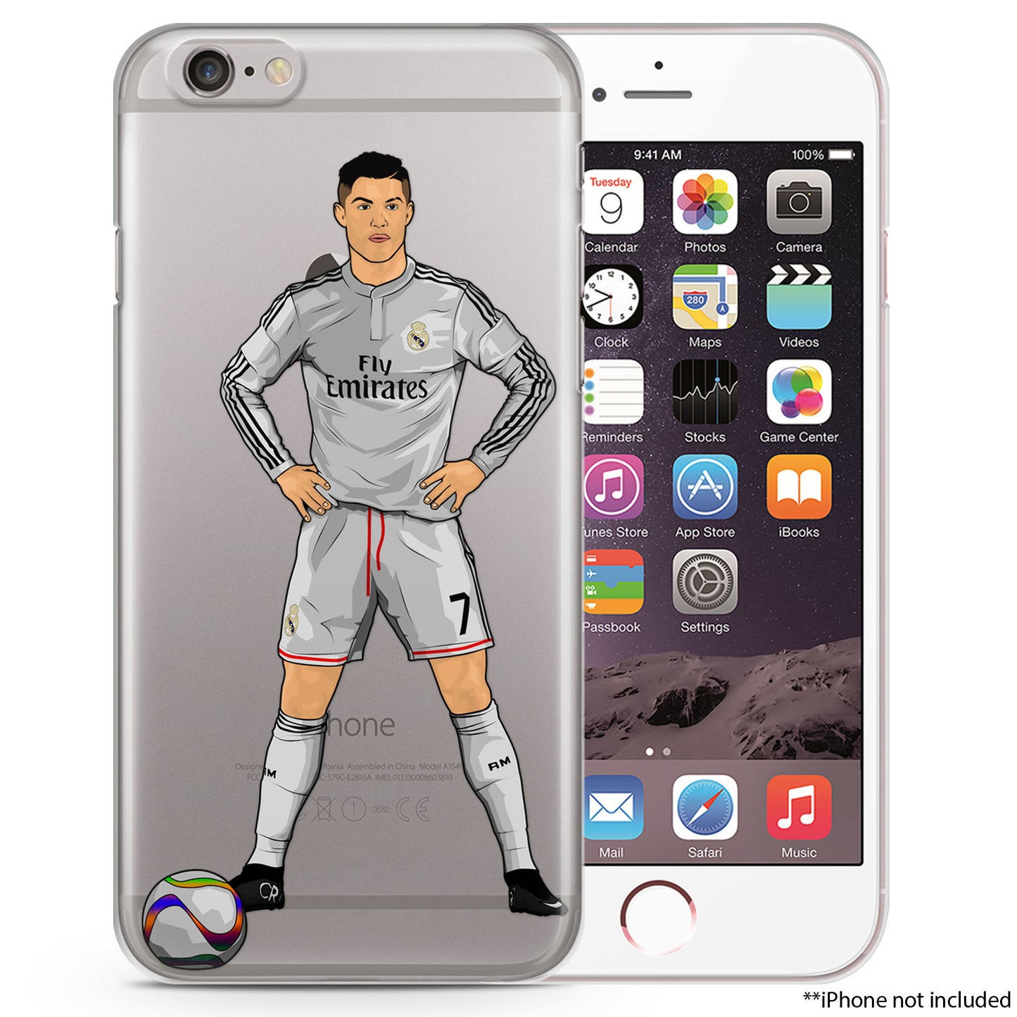 CR7 Soccer iPhone Case