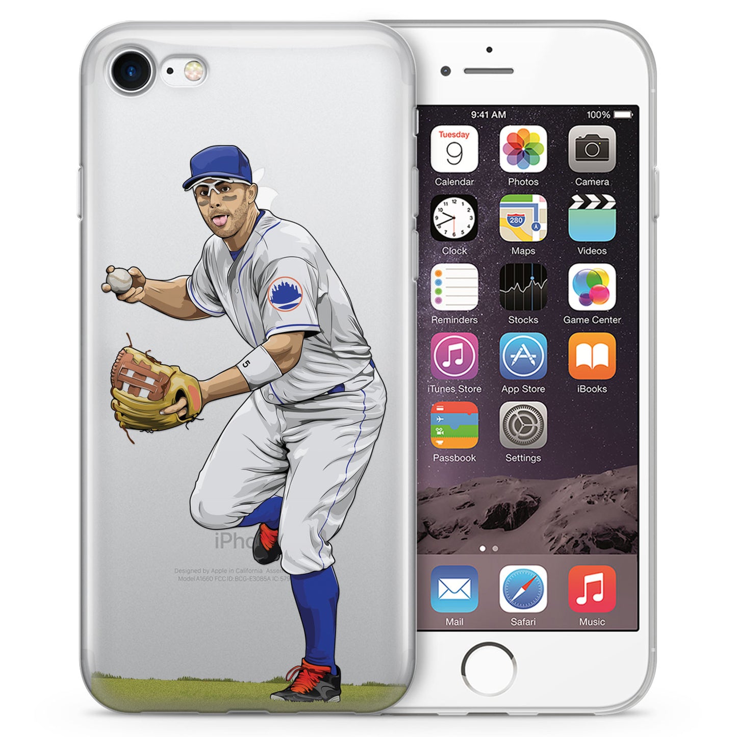 Captain America Mets Baseball iPhone Case