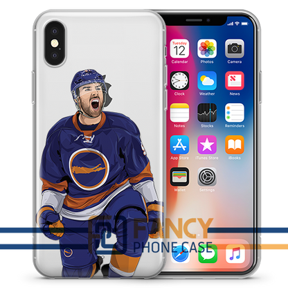 Captain Serious JT Hockey iPhone Case