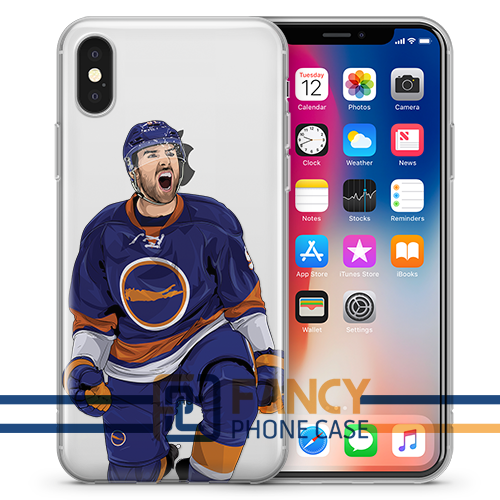 Captain Serious JT Hockey iPhone Case