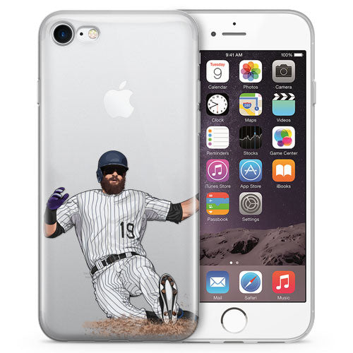 Chuck Nazty Baseball iPhone Case