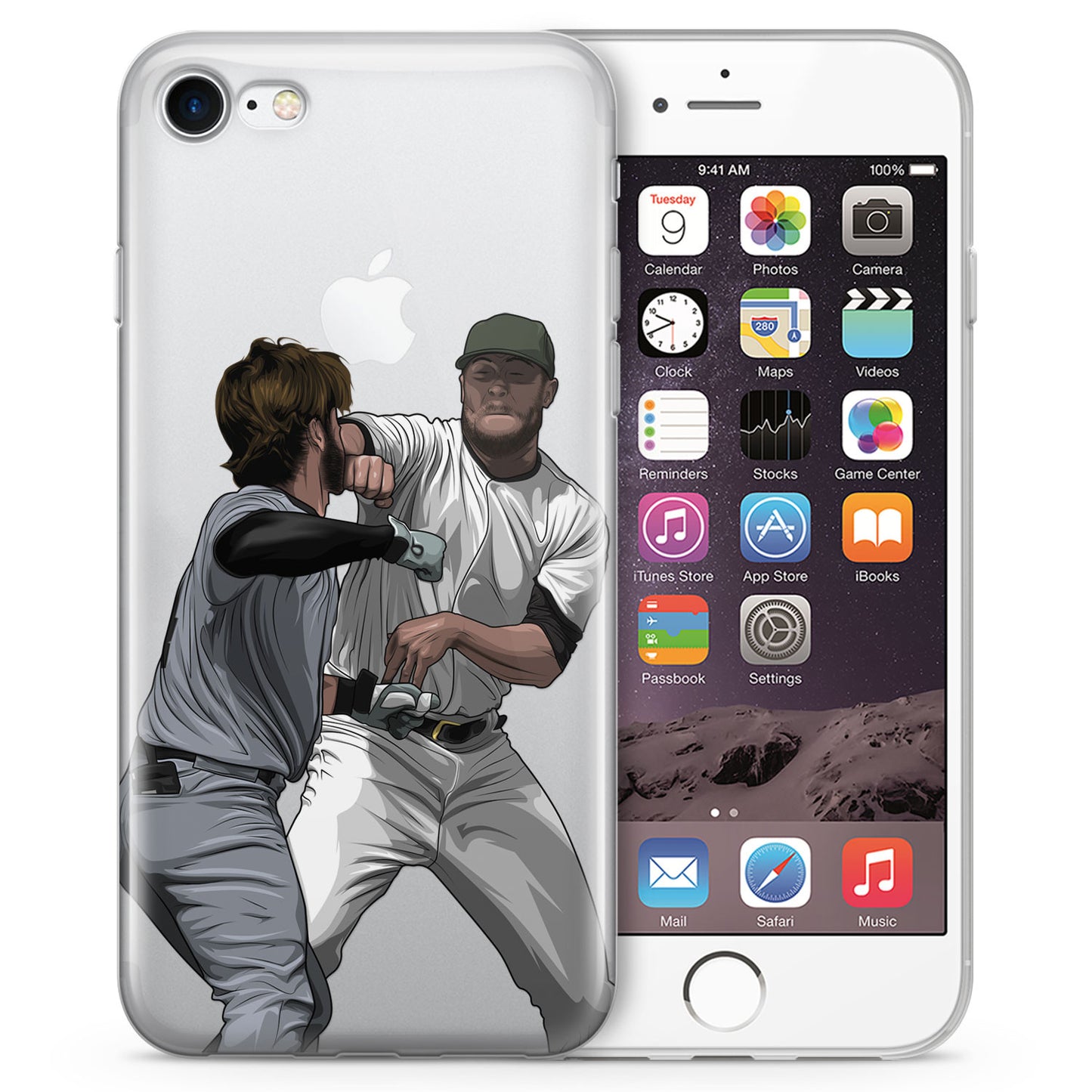 Drew Baseball iPhone Case