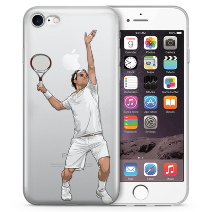 Federer Express Tennis iPhone Case