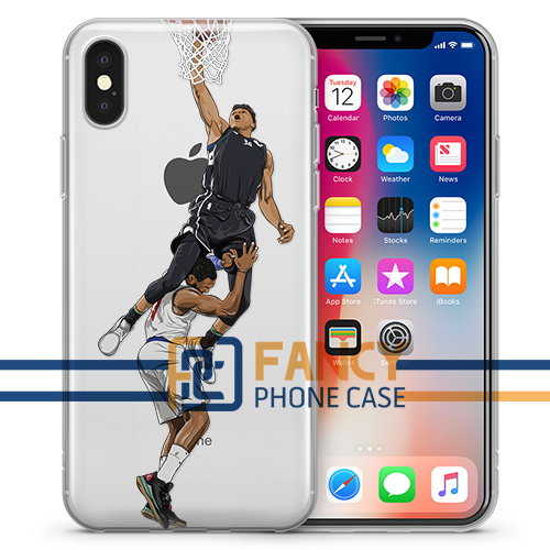 Greek Dunk Basketball iPhone Case