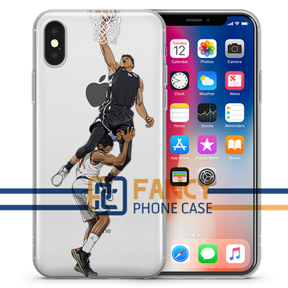 Greek Dunk Basketball iPhone Case