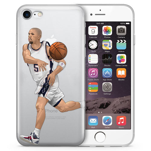 J-Kidd Basketball iPhone Case