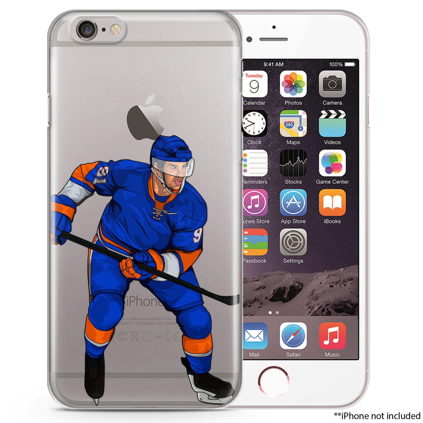 Hockey iPhone case "Jay-TV"