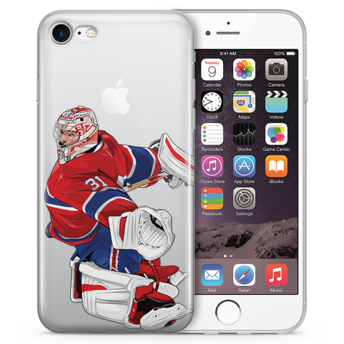 Jesus Price Hockey iPhone Case