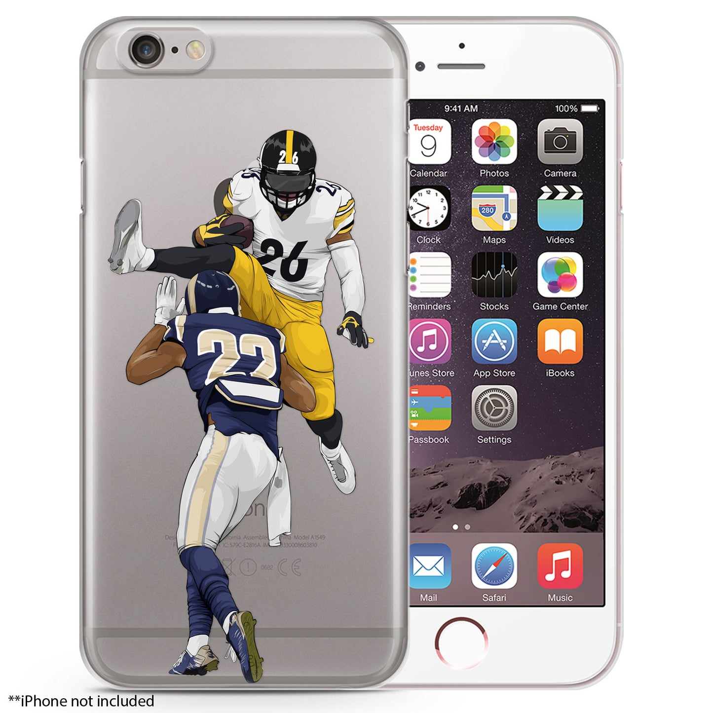 Juice Football iPhone Case