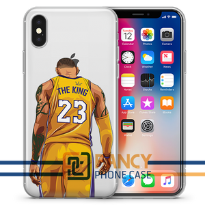 King LAL Basketball iPhone Case – Fancy Phone Case King LAL Basketball iPhone Case – Fancy Phone Case