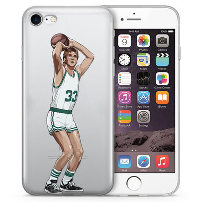 Larry Legend Basketball iPhone Case