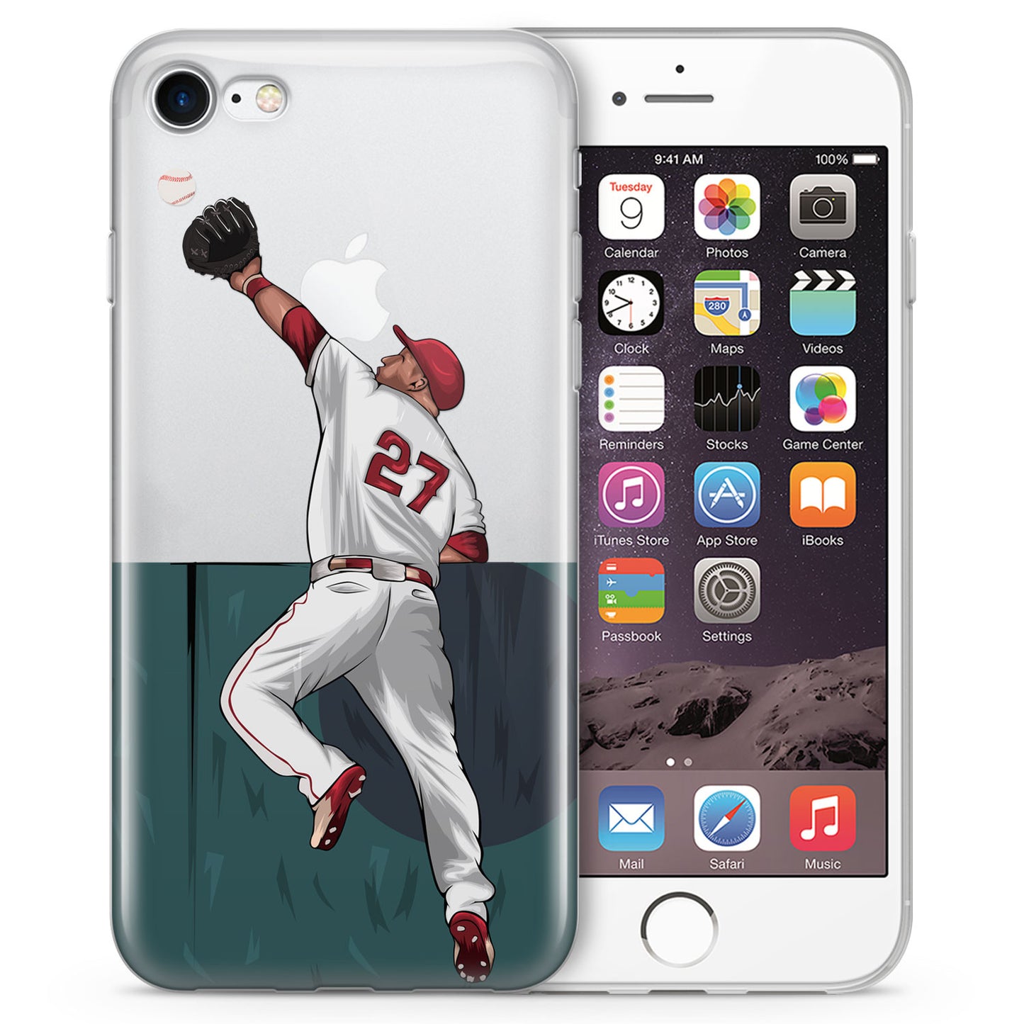 Meteor Baseball iPhone Case