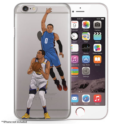 Mr Triple-Double Basketball iPhone Case