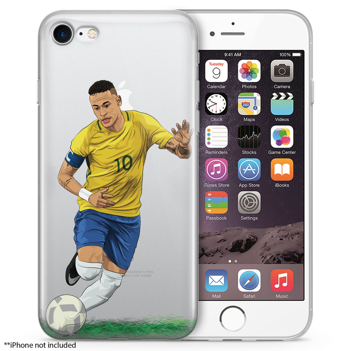Neymar Soccer iPhone Case