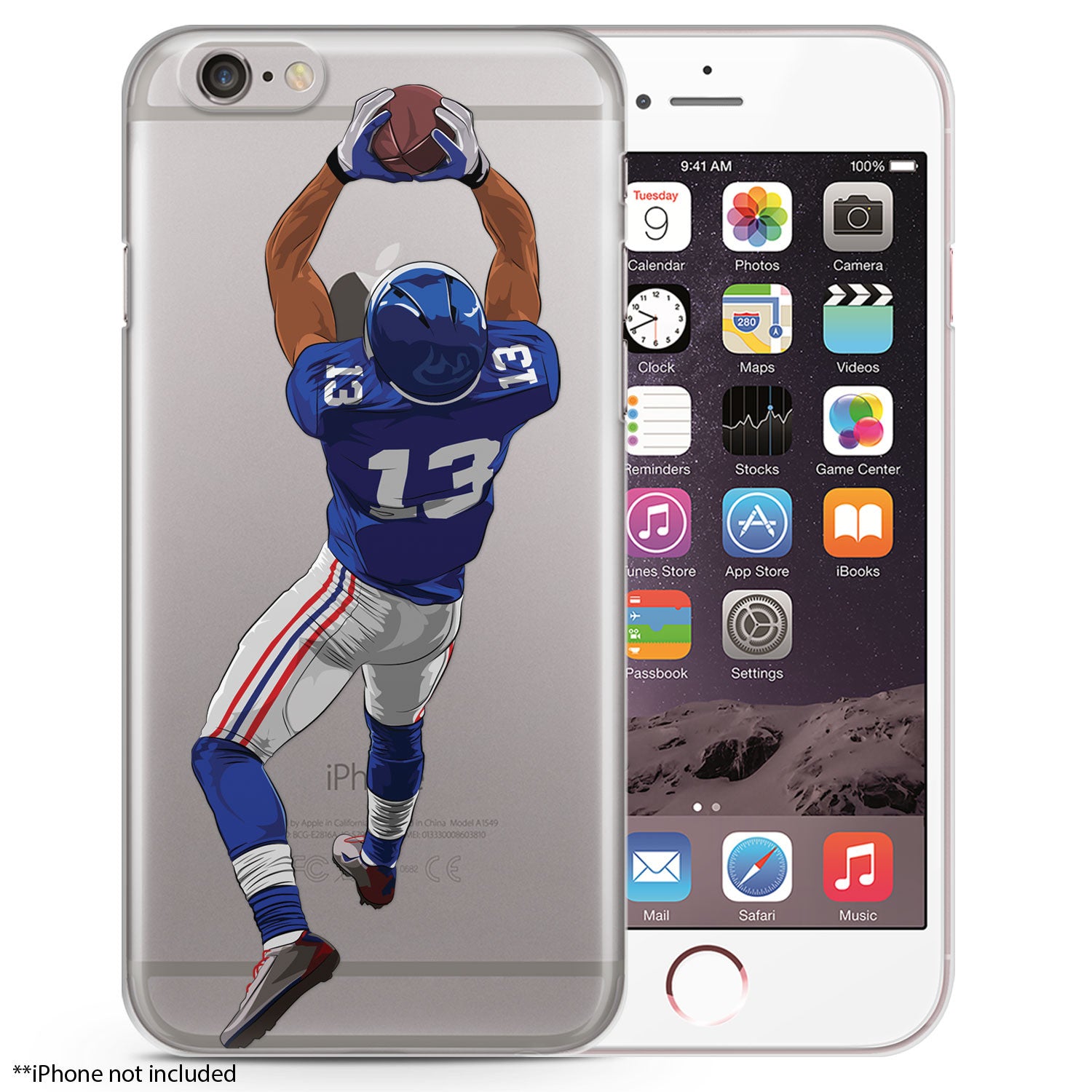 OBJ Football iPhone Case – Fancy Phone Case OBJ Football iPhone Case – Fancy Phone Case