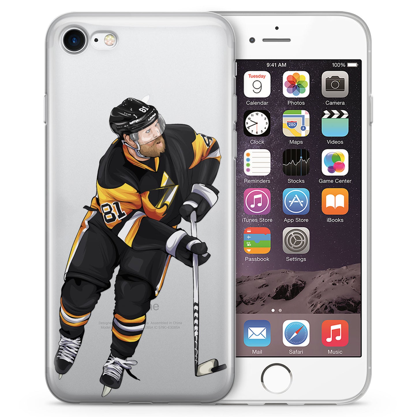 Philly Cheese Hockey iPhone Case