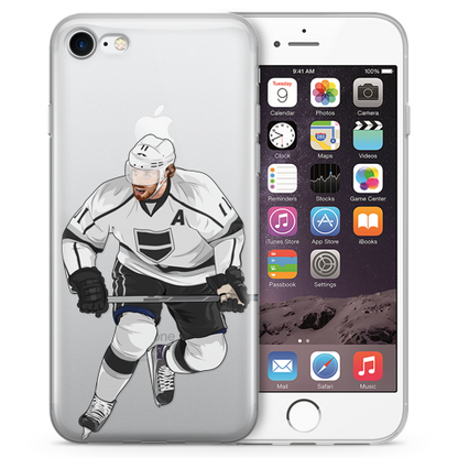 Raccoon Jesus Hockey iPhone Case