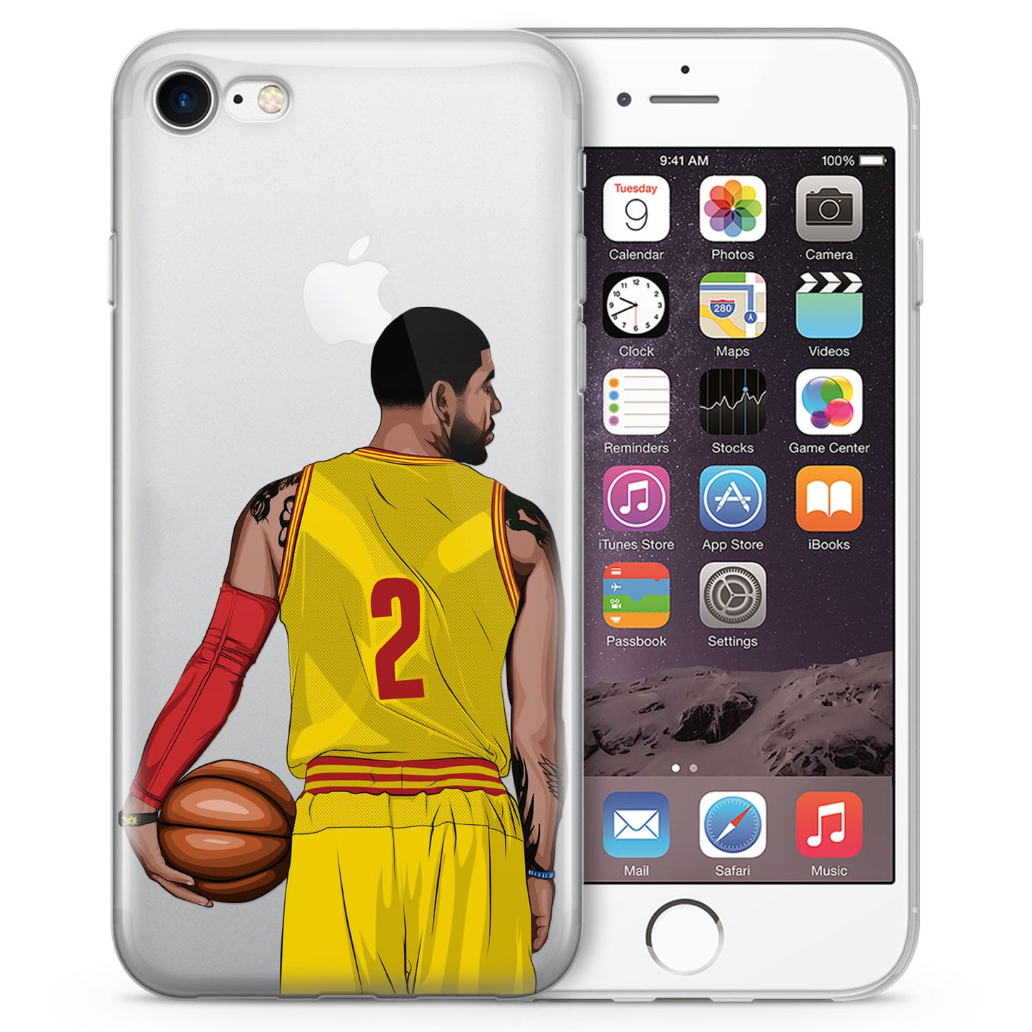 Splash Uncle Basketball iPhone Case