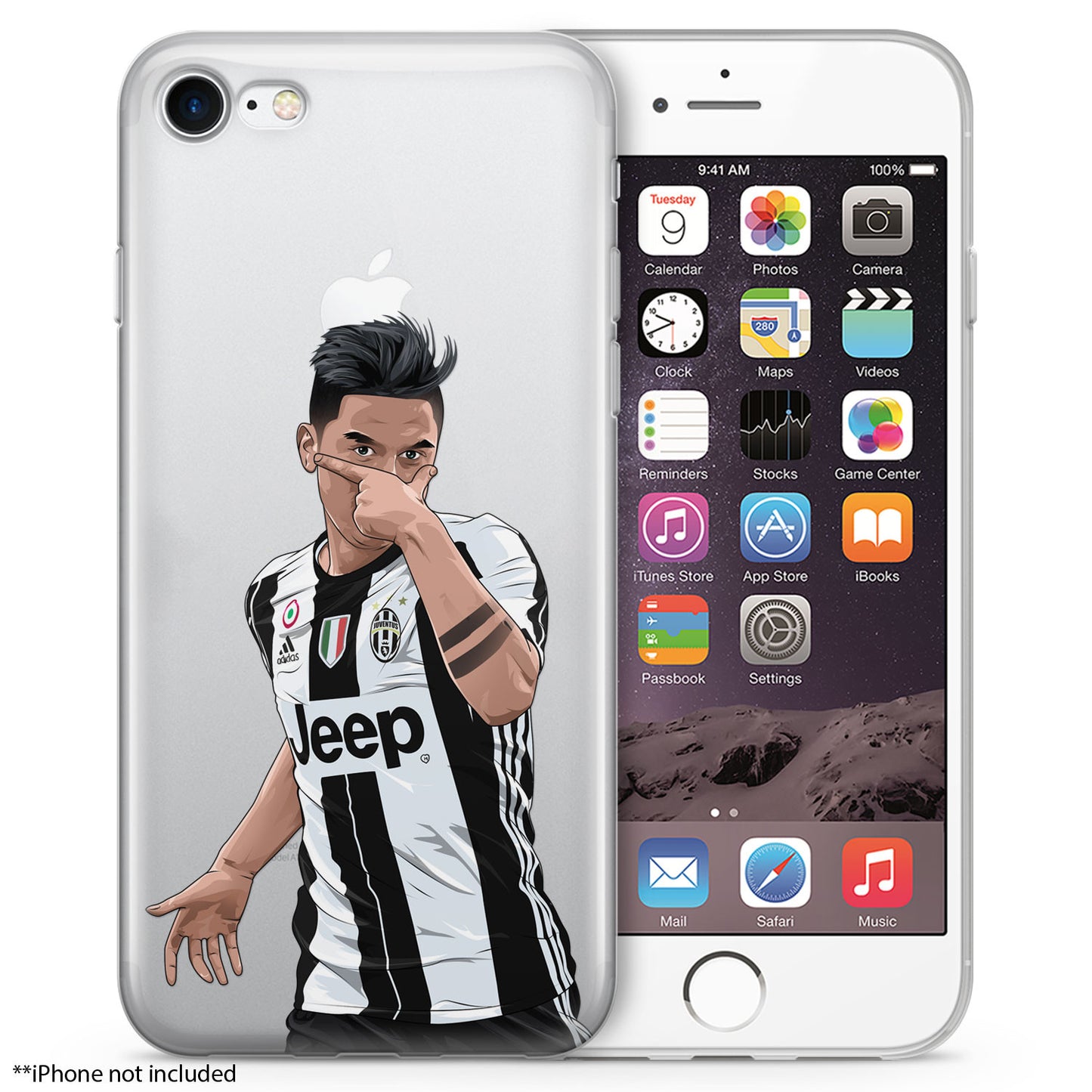 Square R2 Soccer iPhone Case