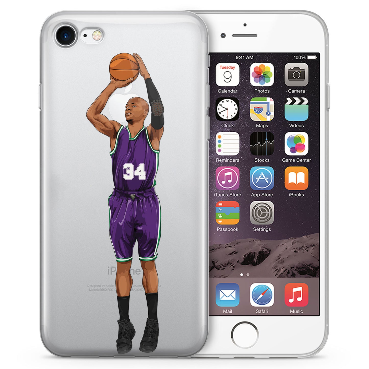 Sugar Ray MIL Basketball iPhone Case