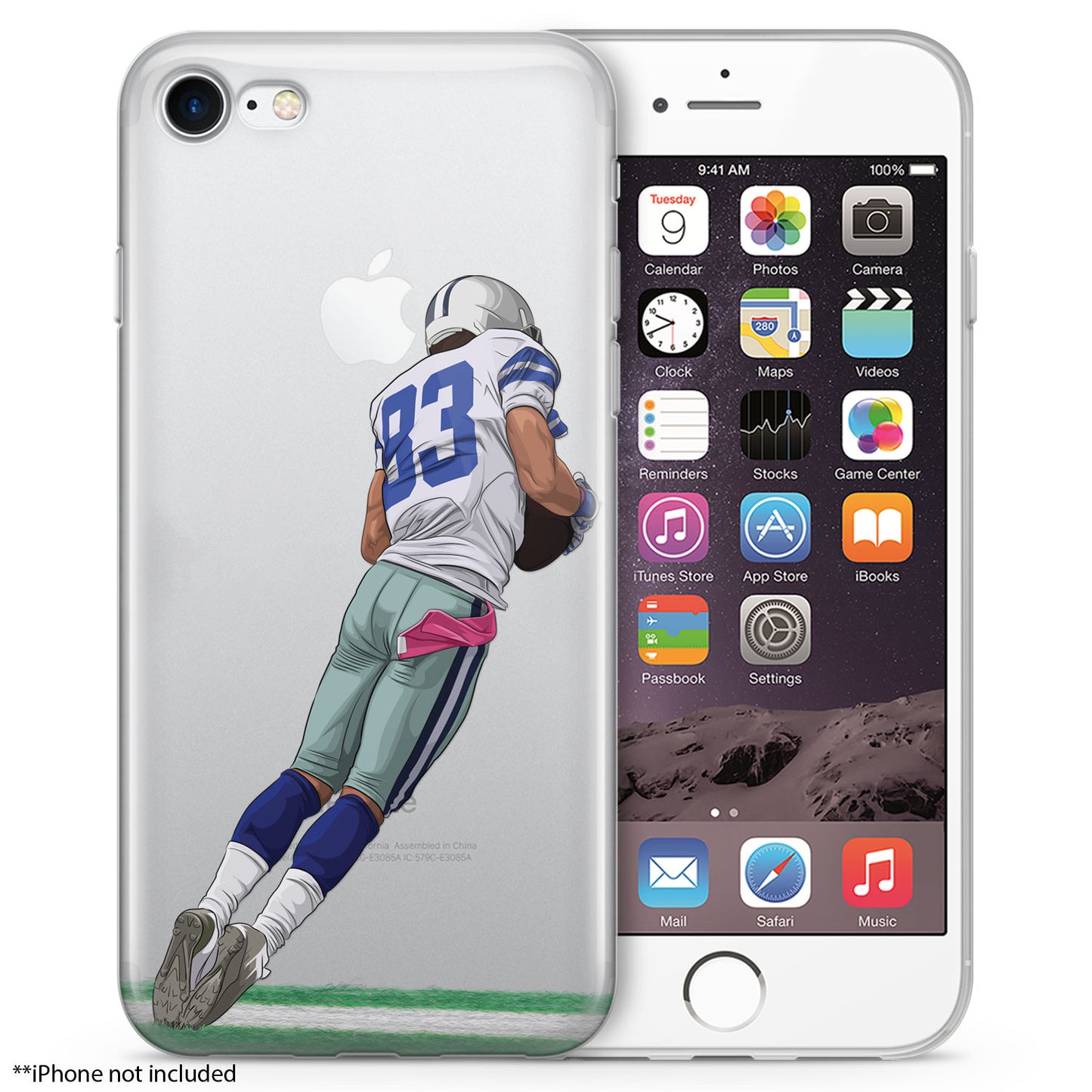 Sweet Feet Football iPhone Case