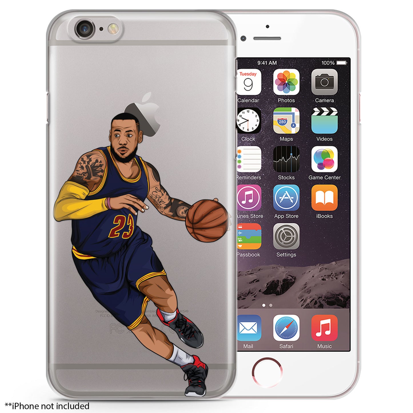 The Chosen One Basketball iPhone Case