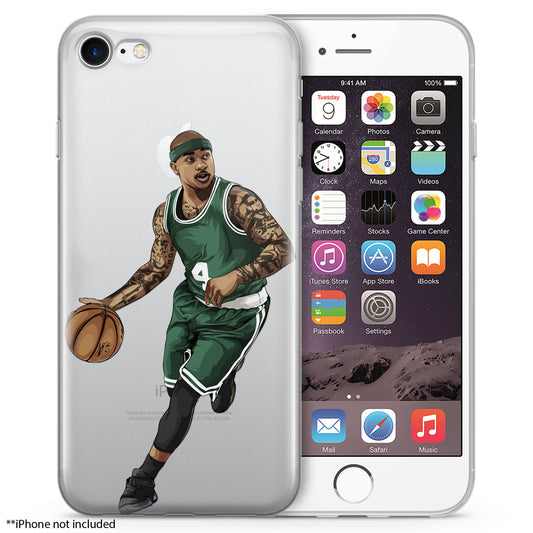 The King in the Fourth Basketball iPhone Case