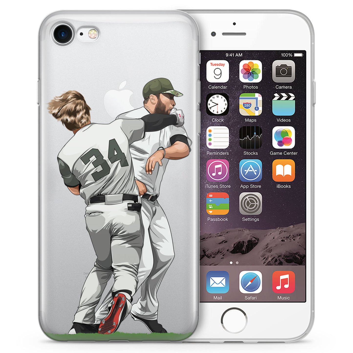 Bam Bam Baseball iPhone Case