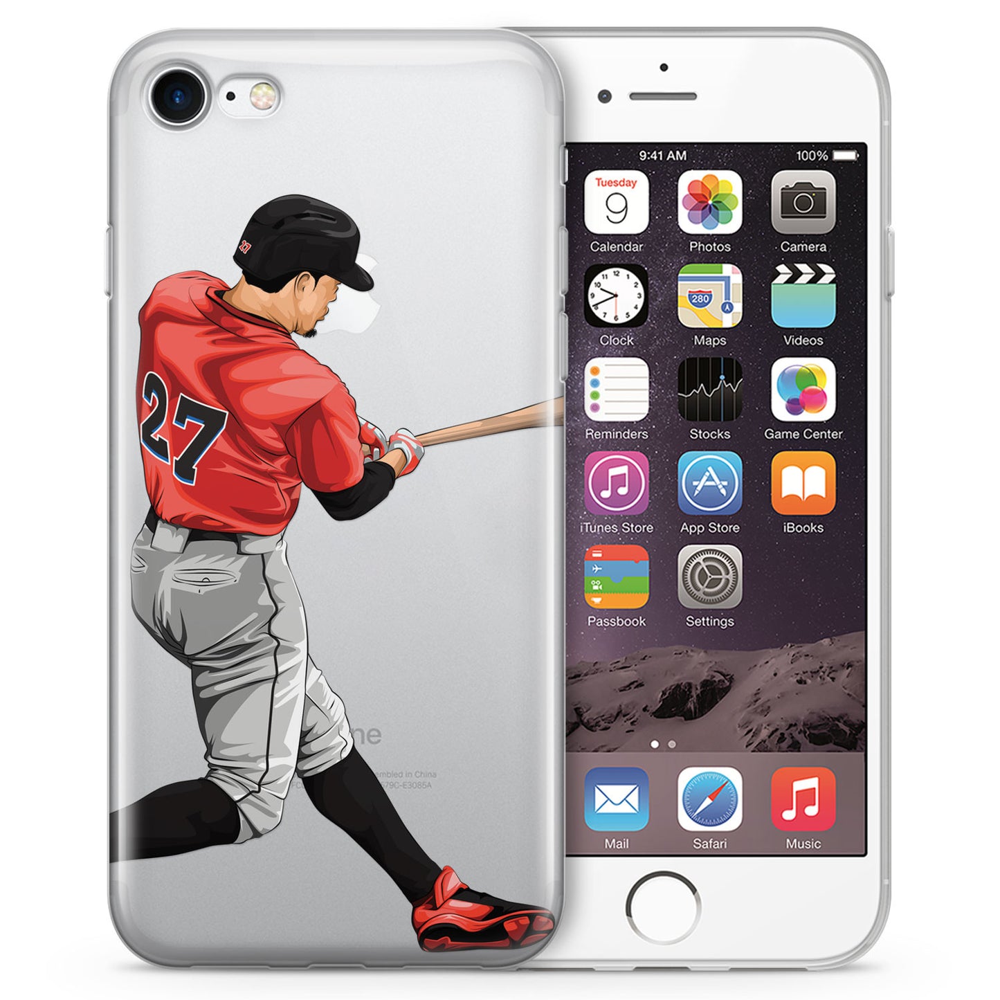 Big Foot Baseball iPhone Case