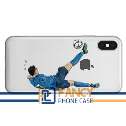 CR7 Kick Soccer iPhone Case