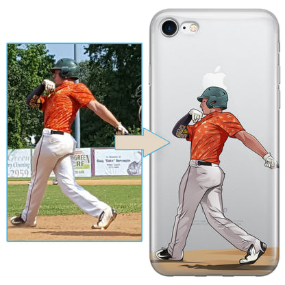 Custom Baseball iPhone Case