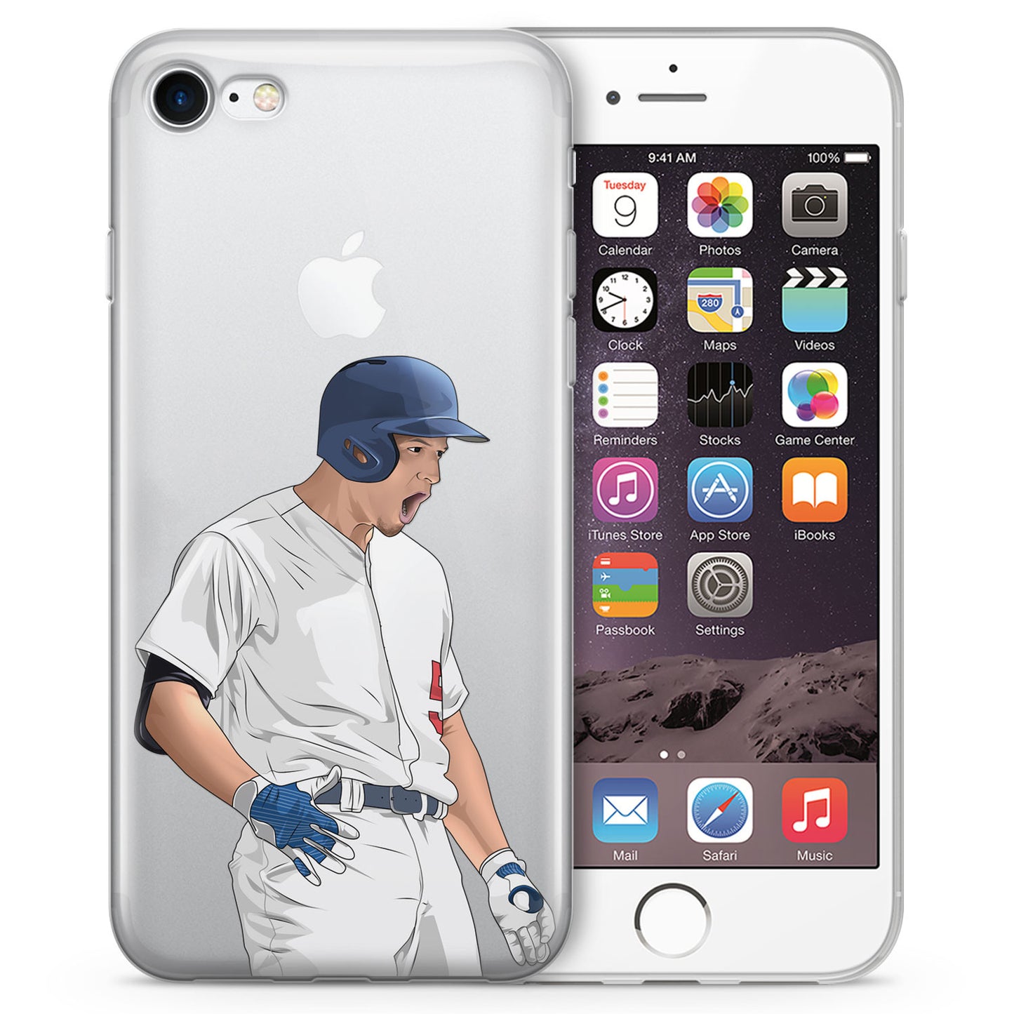 Iron Man Baseball iPhone Case