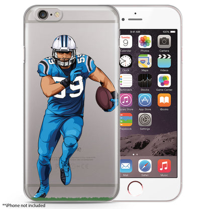 Luke Football iPhone Case