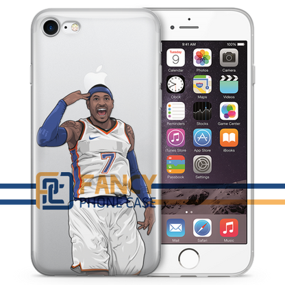 Melo Man Basketball iPhone Case