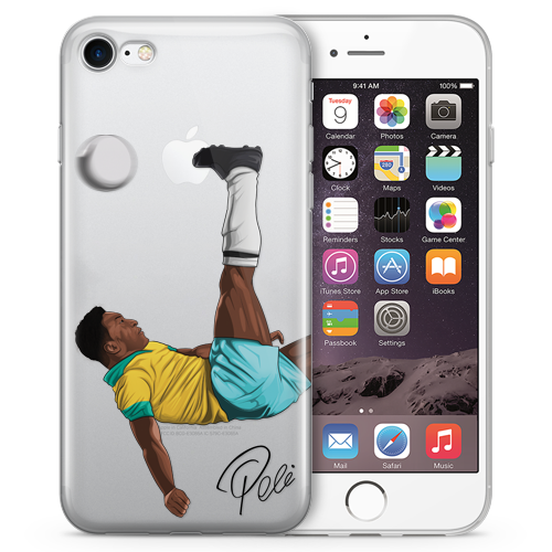 Pele Soccer iPhone Case